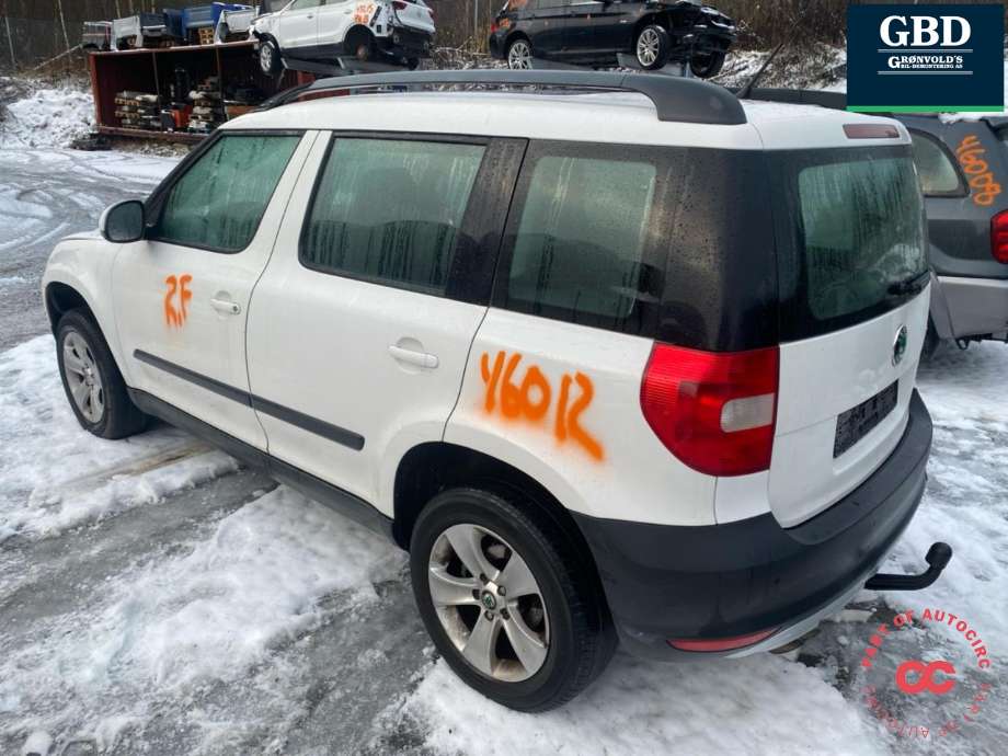 Škoda Yeti 2009-2013 (Fase 1) , Motorkode: CFHA, Girkassekode: KJF