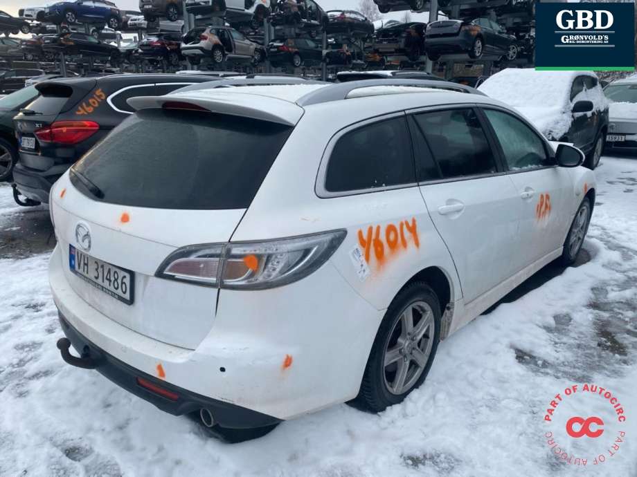 Mazda 6 2010-2013 (Type II, Fase 2) , Motorkode: R2, Girkassekode: A6331701XA