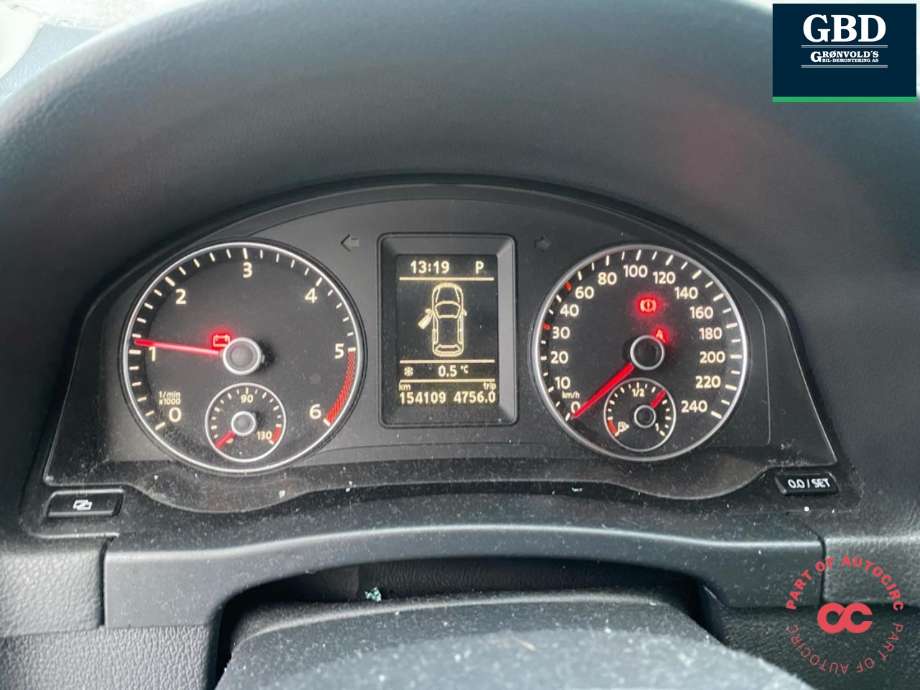 VW Golf, Plus/Cross 2009-2013 (Fase 2) , Motorkode: CAYC, Girkassekode: MGN