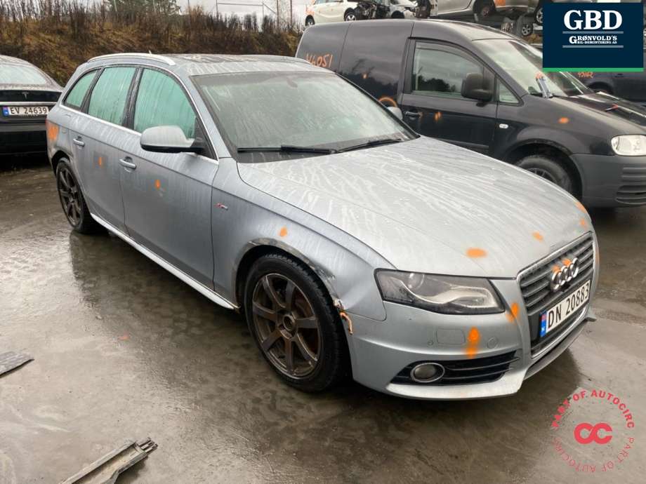 Audi A4 2007-2014 (Type IV) (B8) (B8), Motorkode: CAGA, Girkassekode: LLA