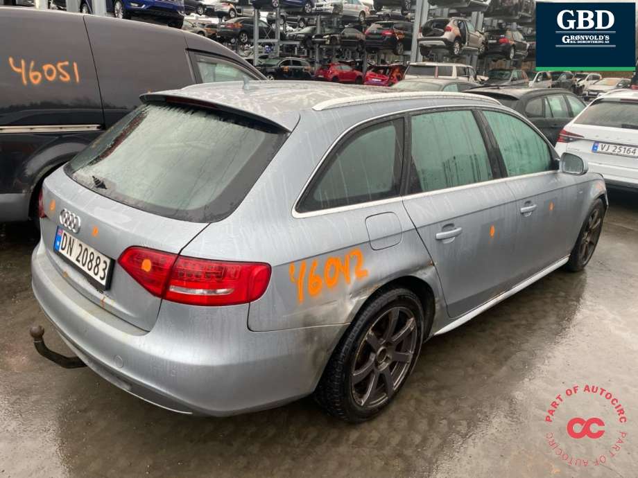 Audi A4 2007-2014 (Type IV) (B8) (B8), Motorkode: CAGA, Girkassekode: LLA