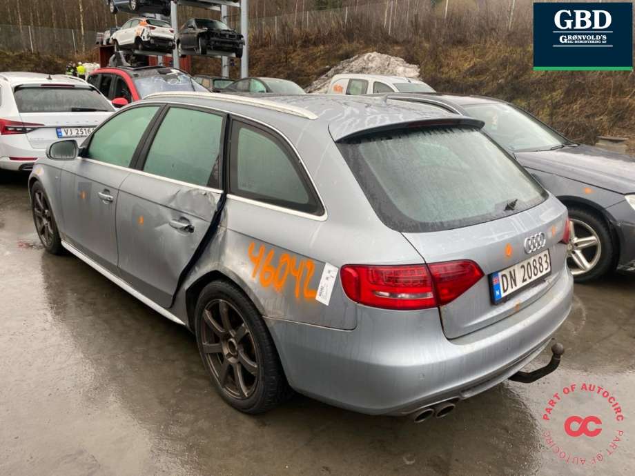 Audi A4 2007-2014 (Type IV) (B8) (B8), Motorkode: CAGA, Girkassekode: LLA