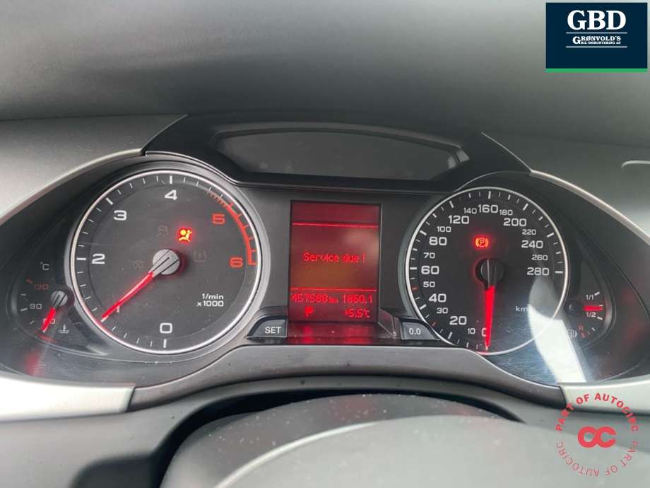 Audi A4 2007-2014 (Type IV) (B8) (B8), Motorkode: CAGA, Girkassekode: LLA