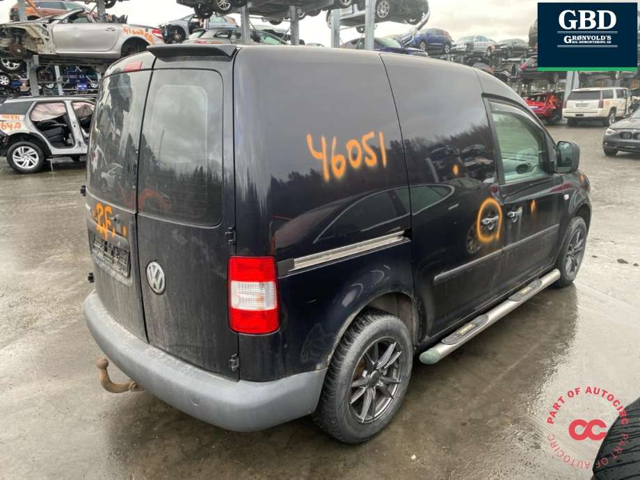 VW Caddy 2004-2010 (Type III, Fase 1) , Motorkode: BLS, Girkassekode: GQR