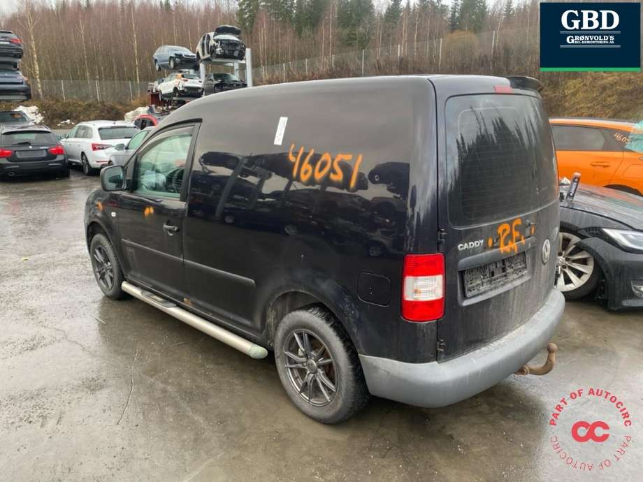 VW Caddy 2004-2010 (Type III, Fase 1) , Motorkode: BLS, Girkassekode: GQR