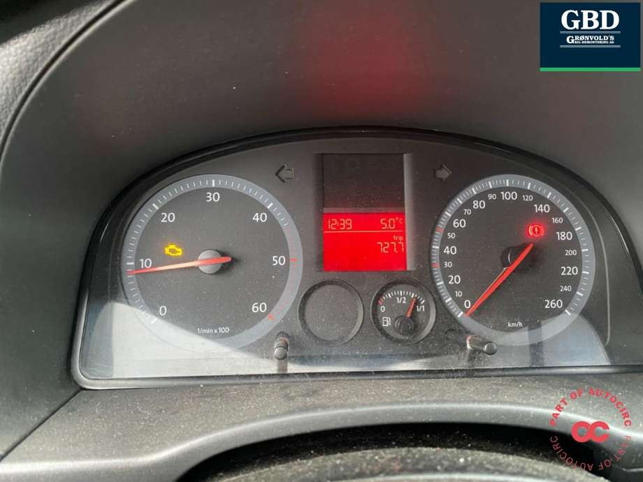 VW Caddy 2004-2010 (Type III, Fase 1) , Motorkode: BLS, Girkassekode: GQR