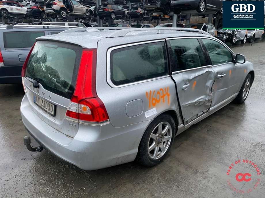 Volvo V70 2007-2013 (Type III, Fase 1) , Motorkode: D4162T, Girkassekode: 36051127