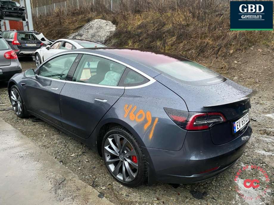Tesla Model 3 2018-2023 (Fase 1) , Motorkode: 3D3|3D1, Girkassekode: