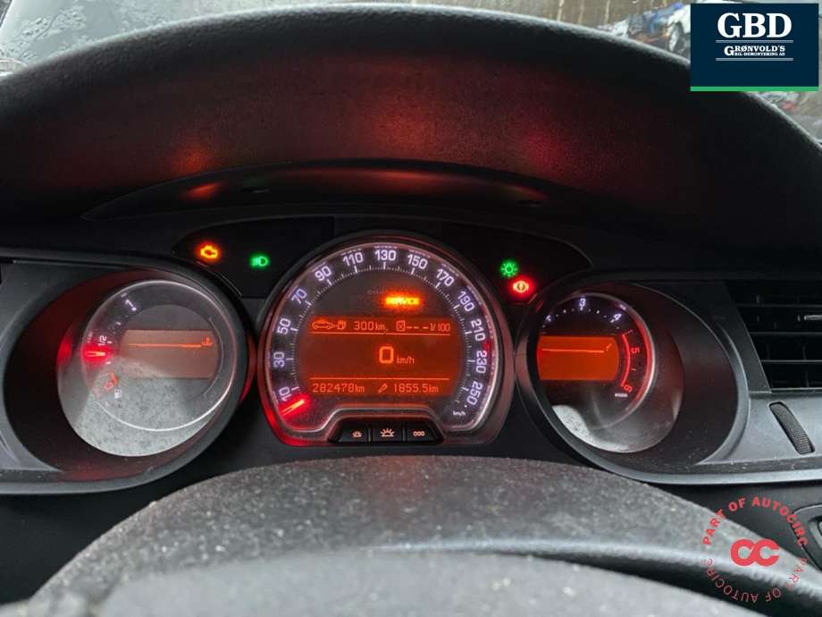 Citroën C5 2008-2017 (Type II) , Motorkode: 9HZ, Girkassekode: 2231 24