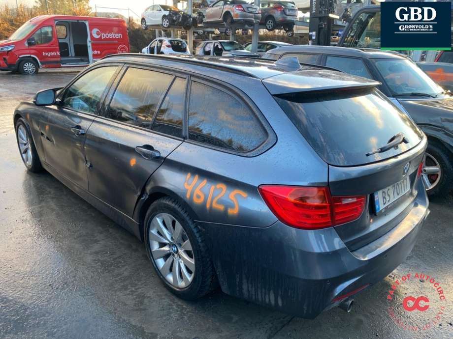 BMW 3-Serie 2012-2018 (F30/F31/F34) (F30/F31/F34), Motorkode: N47-D20C, Girkassekode: 24 00 7 642 247