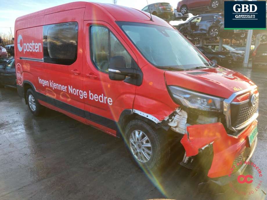 Maxus e-Deliver 9, 2020->>  delebil , Motorkode: TZ249XSS001