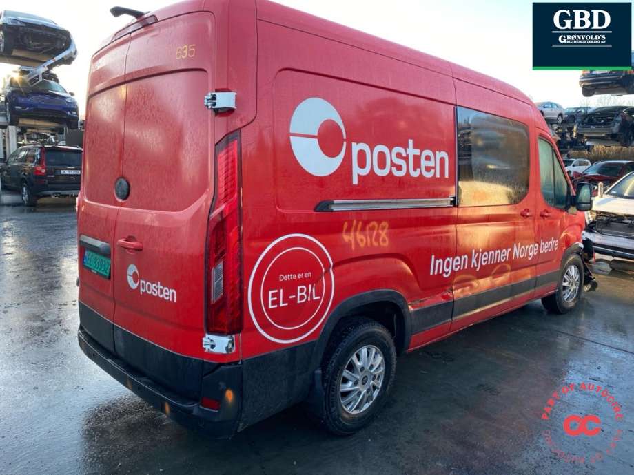 Maxus e-Deliver 9 2020-->> delebil , Motorkode: TZ249XSS001, Girkassekode: