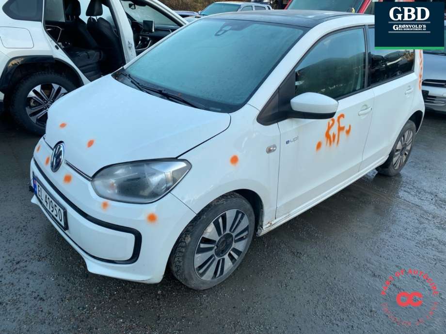 VW E-Up, 2013-2019  delebil , Motorkode: EABA, Girkassekode: PYW