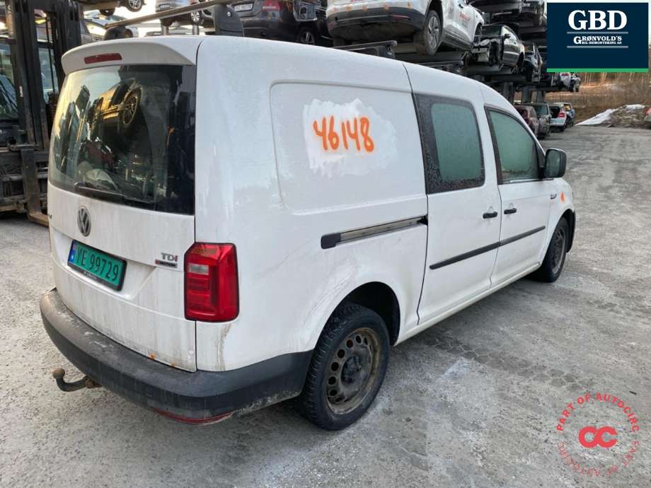 VW Caddy 2015-2020 (Type III, Fase 3) , Motorkode: DFSE, Girkassekode: MRV