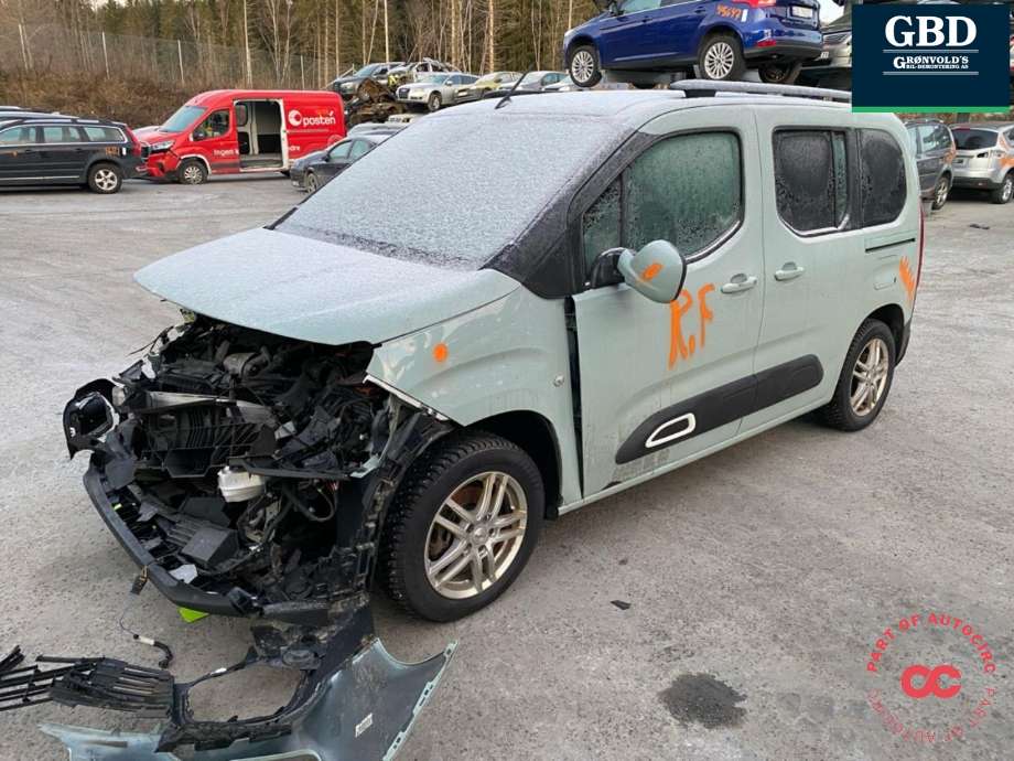 Citroën Berlingo 2019-->> (Type III) , Motorkode: YHY, Girkassekode: 16 230 929 80