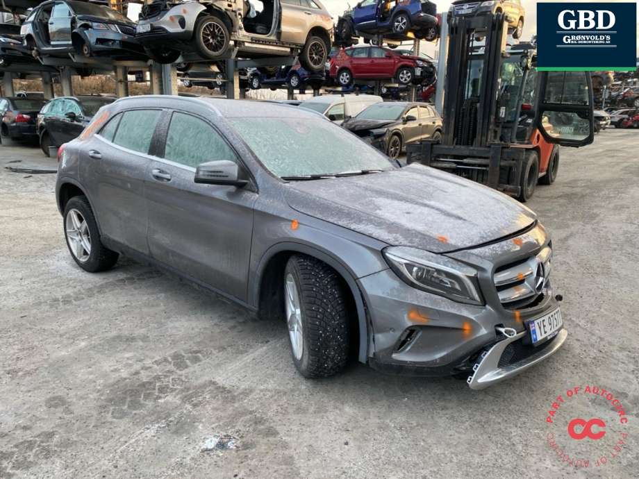 Mercedes GLA 2014-2020 (X156) (X156), Motorkode: OM651.930, Girkassekode: A 246 370 39 02