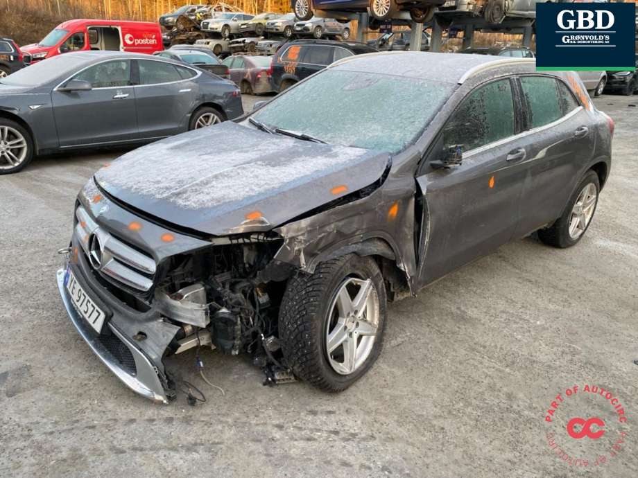 Mercedes GLA 2014-2020 (X156) (X156), Motorkode: OM651.930, Girkassekode: A 246 370 39 02