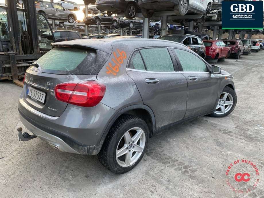 Mercedes GLA 2014-2020 (X156) (X156), Motorkode: OM651.930, Girkassekode: A 246 370 39 02