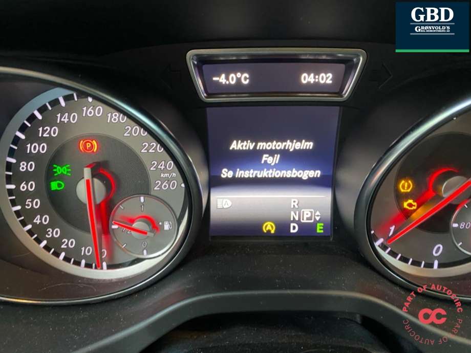 Mercedes GLA 2014-2020 (X156) (X156), Motorkode: OM651.930, Girkassekode: A 246 370 39 02