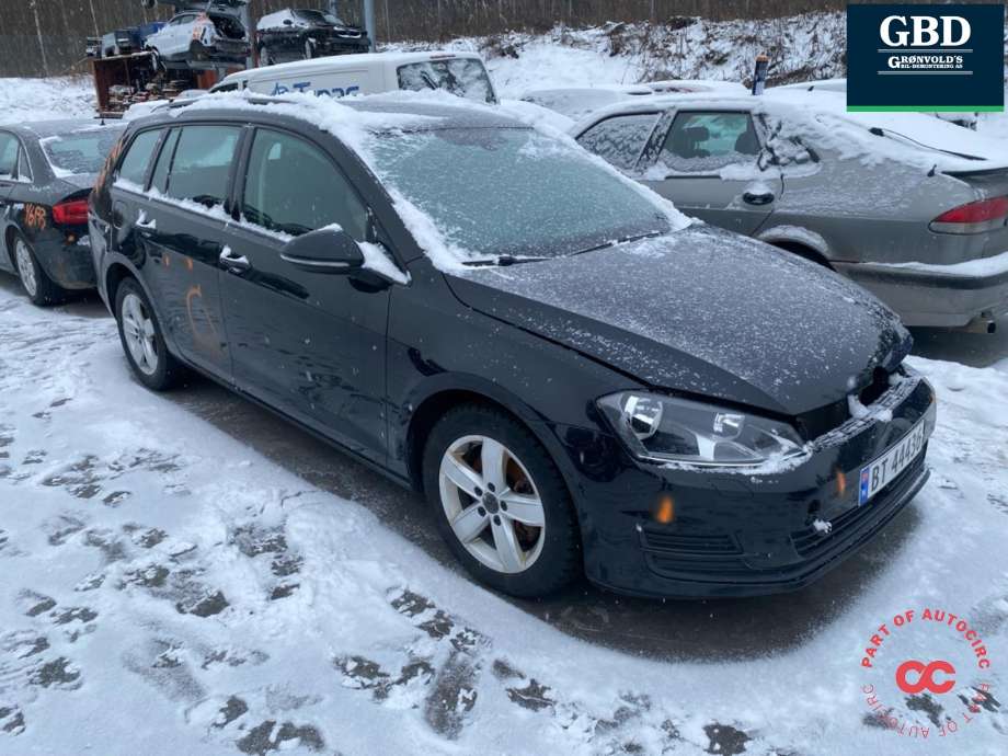 VW Golf VII 2012-2017 (Fase 1) , Motorkode: CYVB, Girkassekode: RRE
