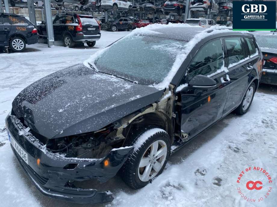 VW Golf VII 2012-2017 (Fase 1) , Motorkode: CYVB, Girkassekode: RRE