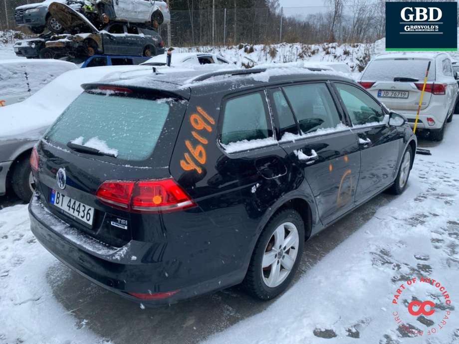 VW Golf VII 2012-2017 (Fase 1) , Motorkode: CYVB, Girkassekode: RRE