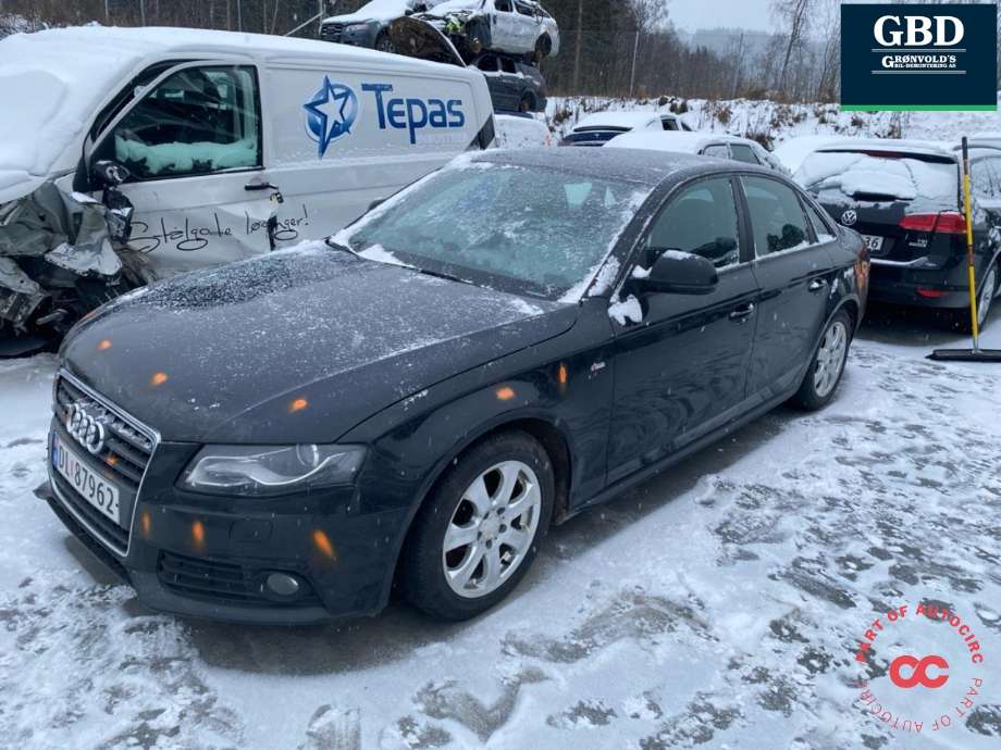 Audi A4, 2007-2014 (B8, Type IV) (B8) delebil , Motorkode: CABB, Girkassekode: JJF