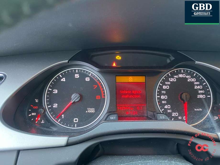 Audi A4 2007-2014 (Type IV) (B8) (B8), Motorkode: CABB, Girkassekode: JJF