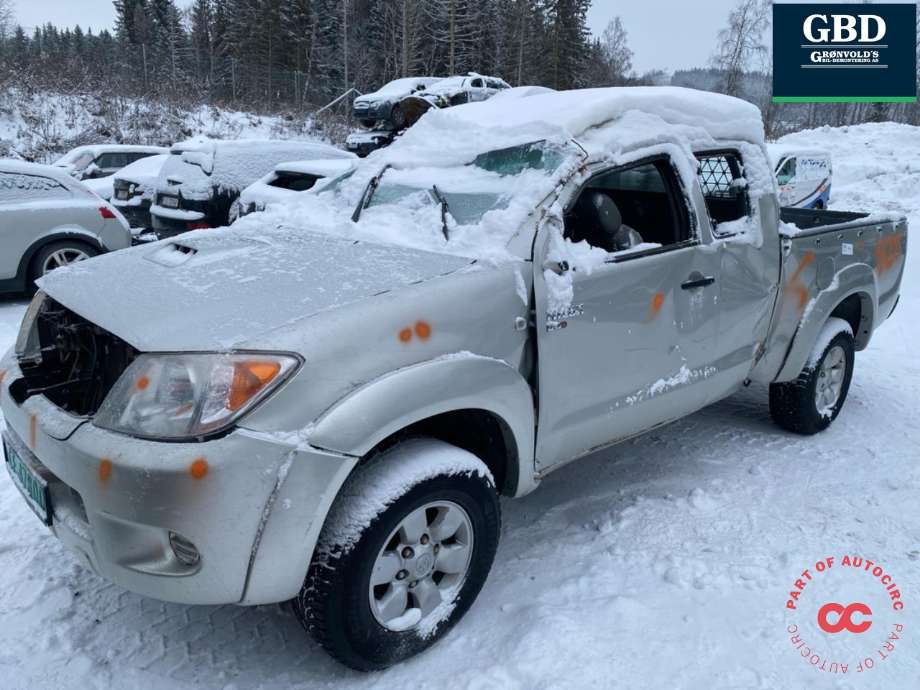 Toyota Hilux, 2006-2011  delebil , Motorkode: 2KD-FTV, Girkassekode: 330300K260