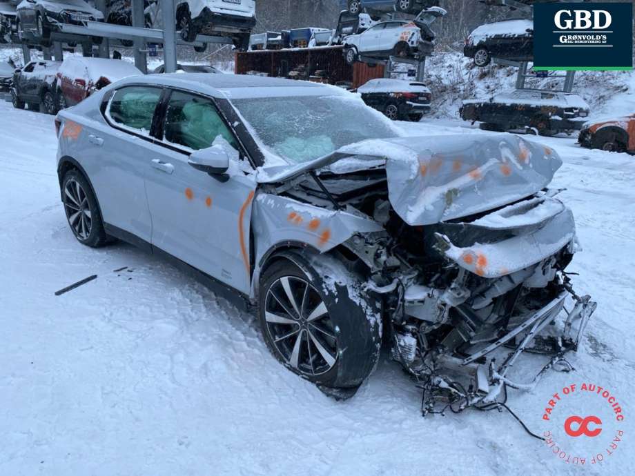 Polestar 2 2020-->> delebil , Motorkode: E400V6, Girkassekode: 