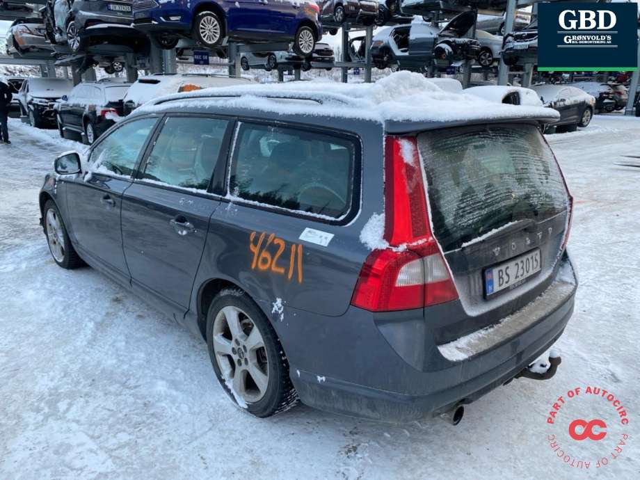 Volvo V70 2007-2013 (Type III, Fase 1) , Motorkode: D5204T2, Girkassekode: 36001863