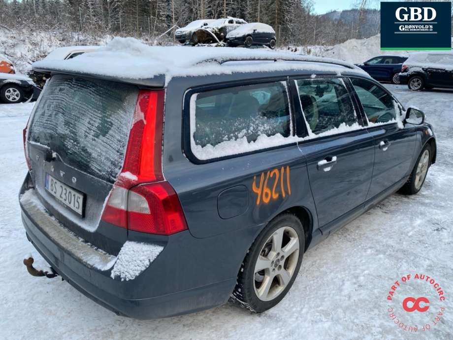 Volvo V70 2007-2013 (Type III, Fase 1) , Motorkode: D5204T2, Girkassekode: 36001863