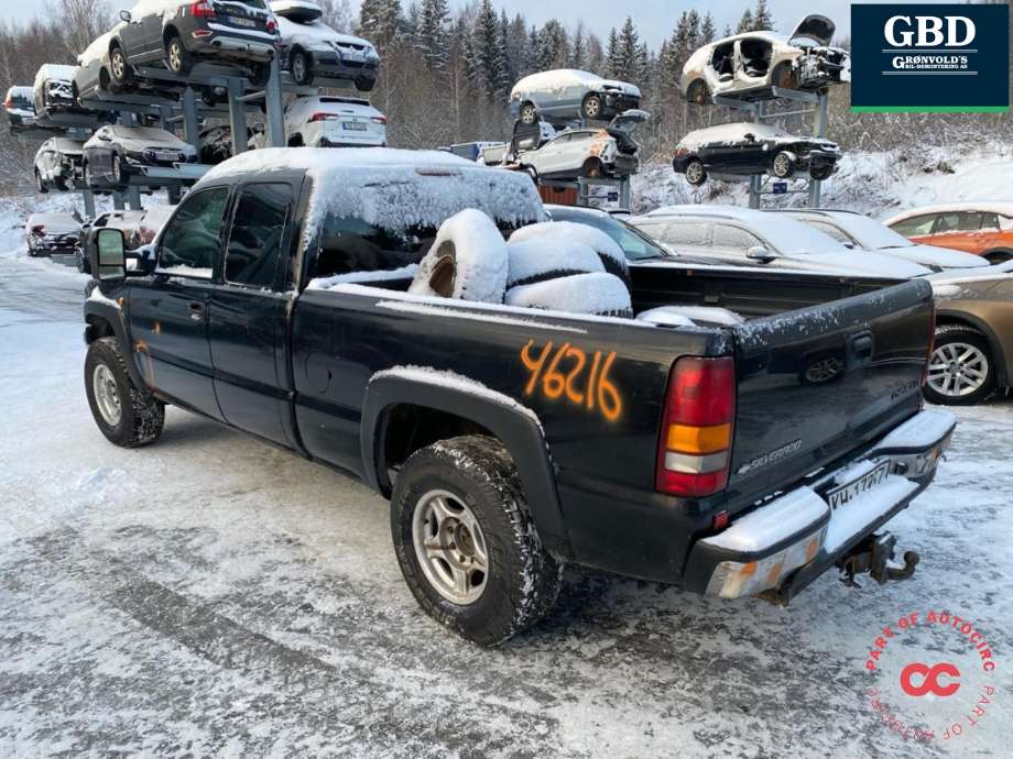 Chevrolet Silverado 2002-2006 , Motorkode: U| LQ4, Girkassekode: 19180251