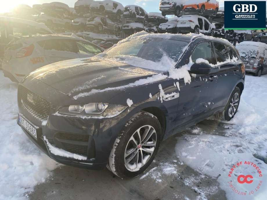 Jaguar F-PACE 2016-->> (X761) (X761), Motorkode: 204DTD, Girkassekode: T2H8590