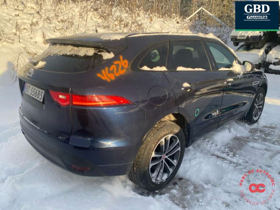 Jaguar F-PACE 2016-->> (X761) (X761), Motorkode: 204DTD, Girkassekode: T2H8590