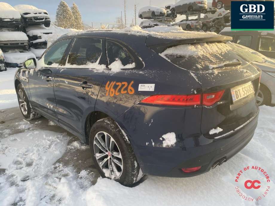 Jaguar F-PACE 2016-->> (X761) (X761), Motorkode: 204DTD, Girkassekode: T2H8590