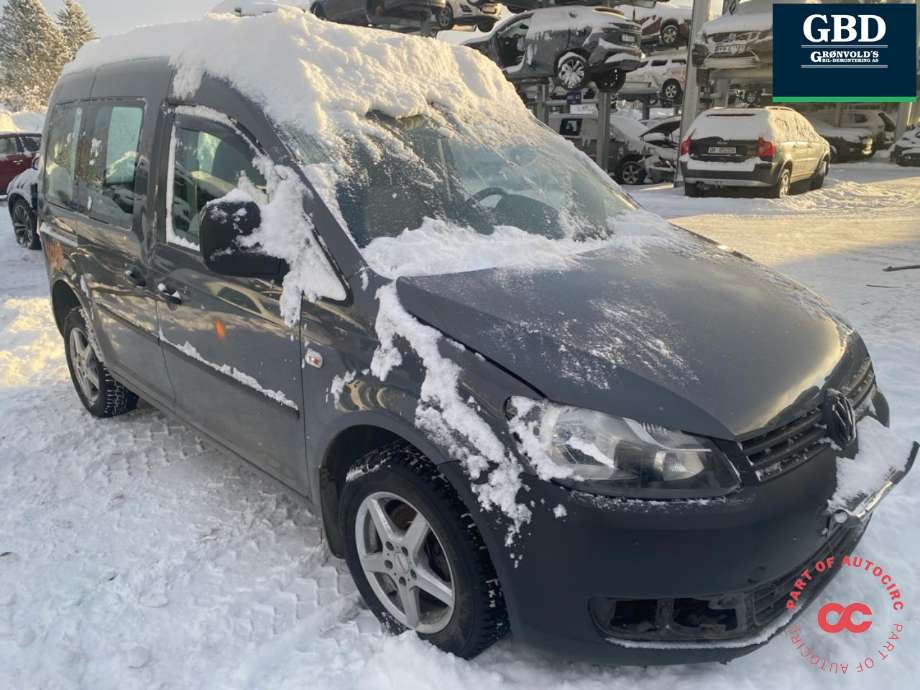VW Caddy 2010-2015 (Type III, Fase 2) , Motorkode: CFHF, Girkassekode: NFQ