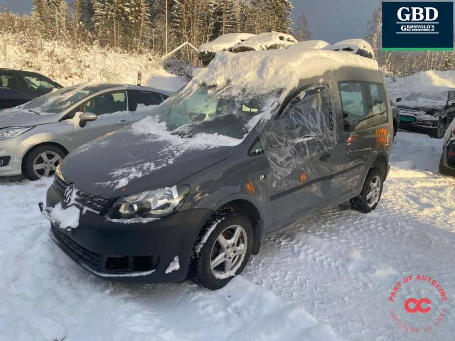VW Caddy 2010-2015 (Type III, Fase 2) , Motorkode: CFHF, Girkassekode: NFQ