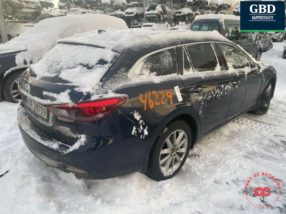 Mazda 6 2015-2018 (Type III, Fase 2) , Motorkode: SH-VPTS, Girkassekode: GW7P03000