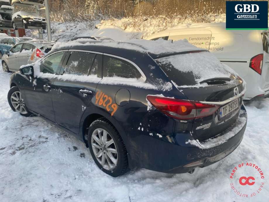 Mazda 6 2015-2018 (Type III, Fase 2) , Motorkode: SH-VPTS, Girkassekode: GW7P03000