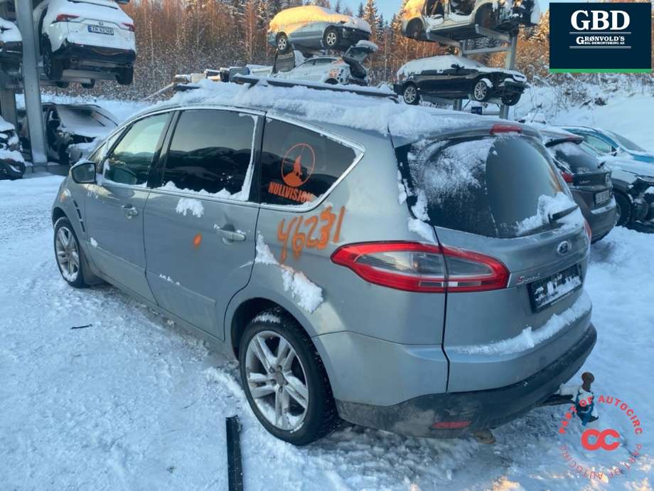 Ford S-Max, 2010-2015 (Type I, Fase 2)  delebil , Motorkode: TYWA, Girkassekode: 1700847