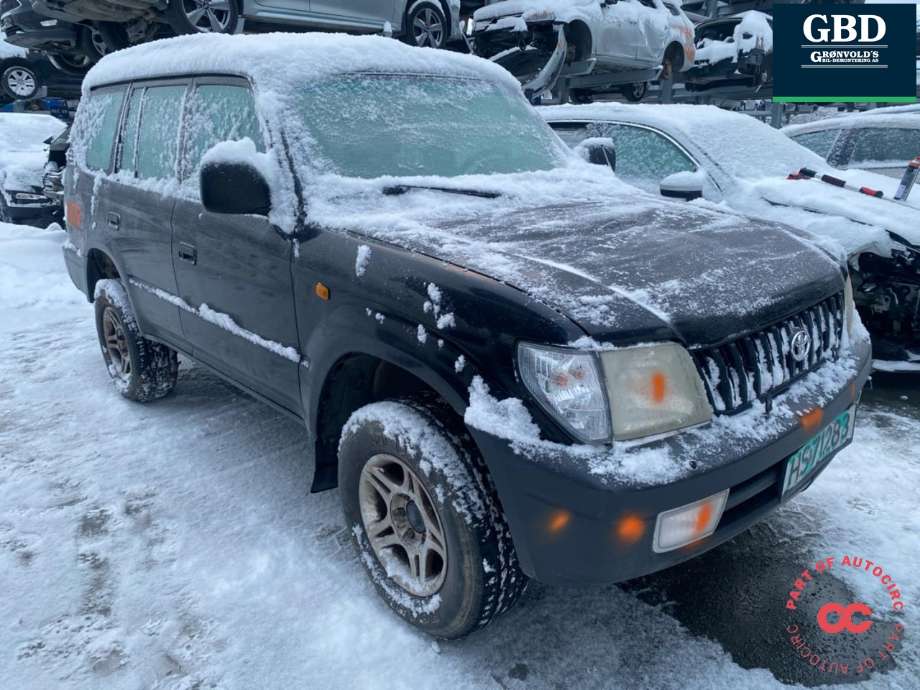 Toyota Land Cruiser 90 1996-2002 , Motorkode: 1KD-FTV, Girkassekode: 330306A560