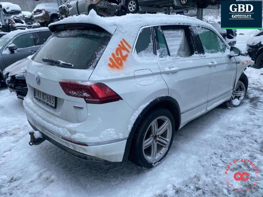 VW Tiguan 2016-2020 (Type II, Fase 1) , Motorkode: DFGA, Girkassekode: TFR