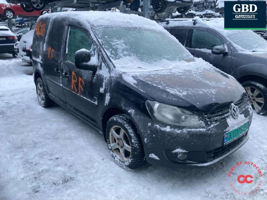 VW Caddy 2010-2015 (Type III, Fase 2) , Motorkode: CFHC, Girkassekode: NLP