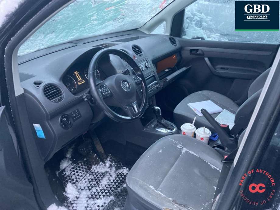 VW Caddy 2010-2015 (Type III, Fase 2) , Motorkode: CFHC, Girkassekode: NLP