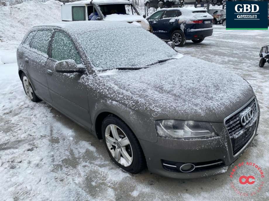 Audi A3 2009-2012 (Type II, Fase 2) , Motorkode: CBZB, Girkassekode: NTZ