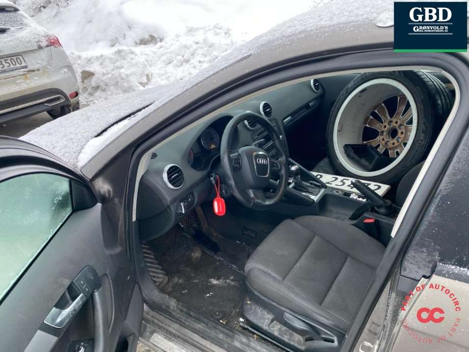 Audi A3 2009-2012 (Type II, Fase 2) , Motorkode: CBZB, Girkassekode: NTZ