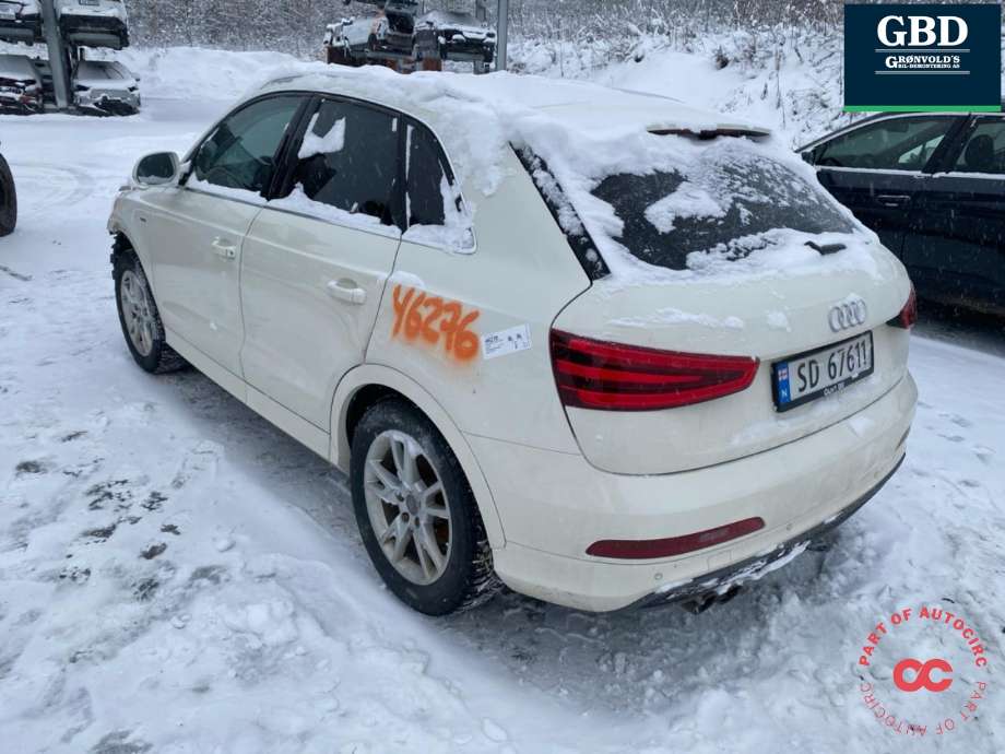 Audi Q3 2011-2014 (Type I, Fase 1) , Motorkode: CFFB, Girkassekode: NFZ