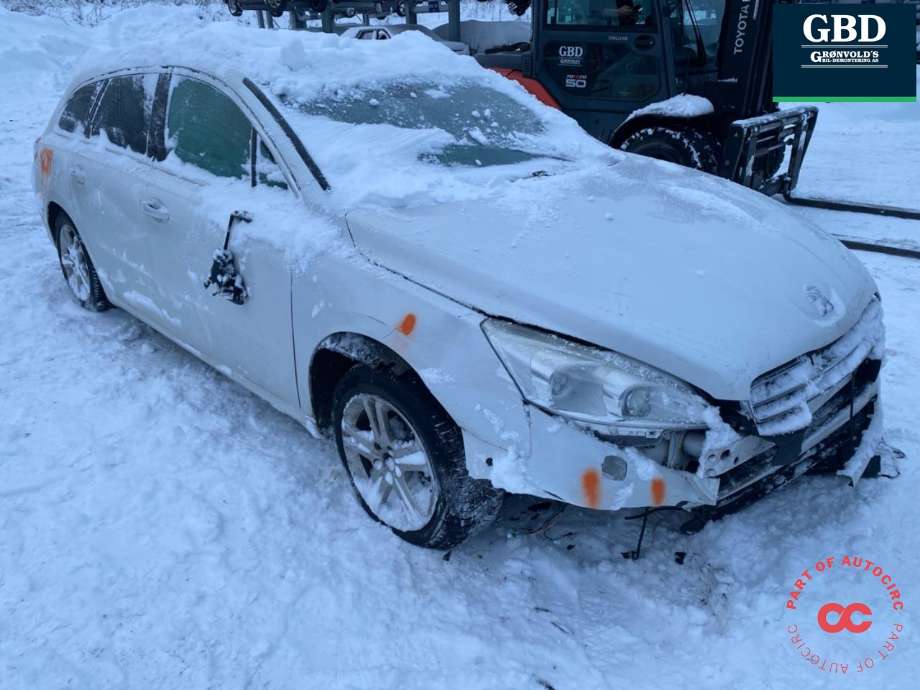 Peugeot 508 2011-2014 (Type I, Fase 1) , Motorkode: 9HR, Girkassekode: 2231 P2