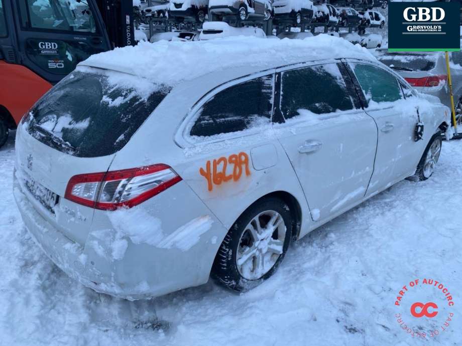 Peugeot 508 2011-2014 (Type I, Fase 1) , Motorkode: 9HR, Girkassekode: 2231 P2
